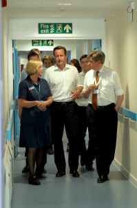 David Cameron visits Witney EMU. Picture by Ric Mellis.