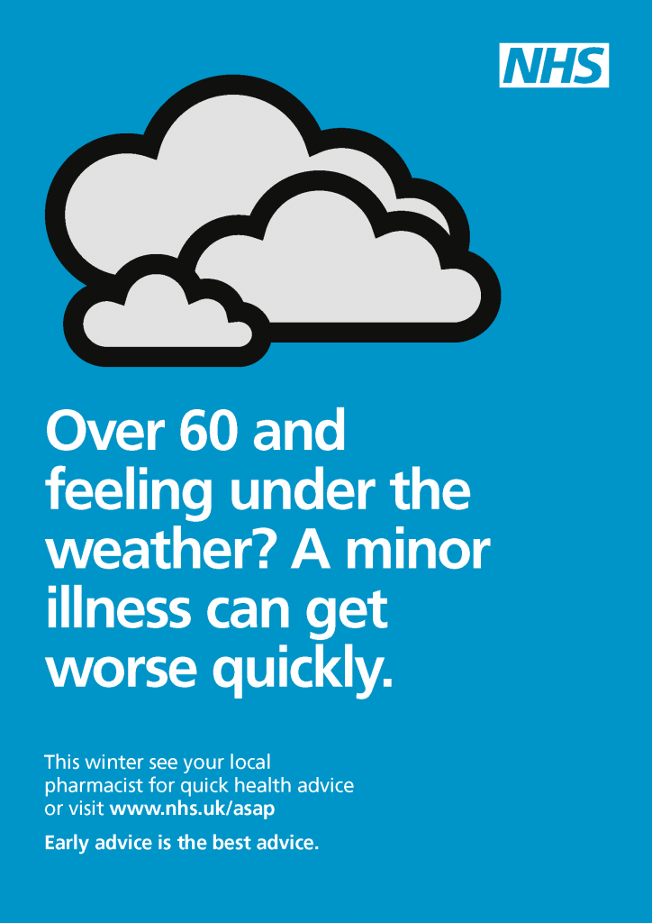 WEATHER02 Over 60   General Poster A4