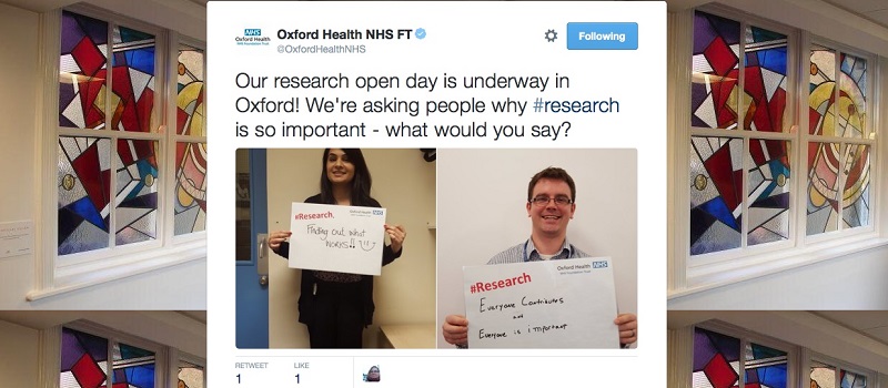 Research Open Day at the Warneford Hospital
