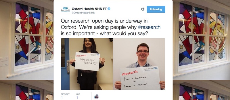 Image related to Research Open Day at the Warneford Hospital