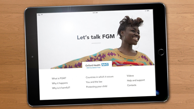 Image related to Oxford Health App to combat FGM now being tested