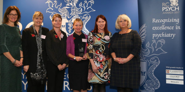 Image related to Oxford Health scoops three RC Psych awards