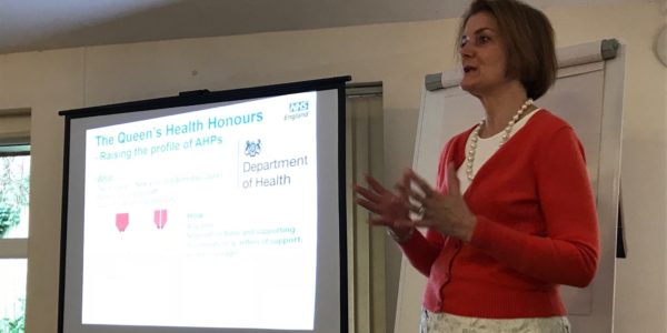 Image related to Visit by NHS Chief Allied Health Professions Officer ‘a roaring success’