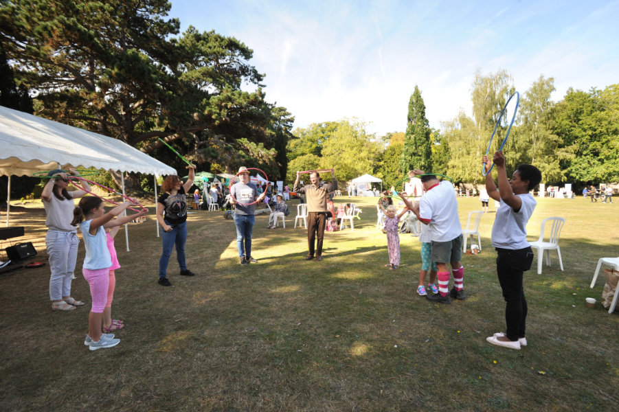 The Oxford Health Charity's Healthfest 2019 at The Warneford Hospital, Oxford.