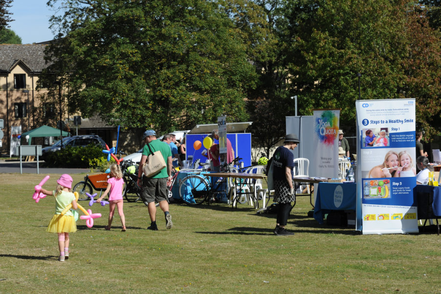 The Oxford Health Charity's Healthfest 2019 at The Warneford Hospital, Oxford.