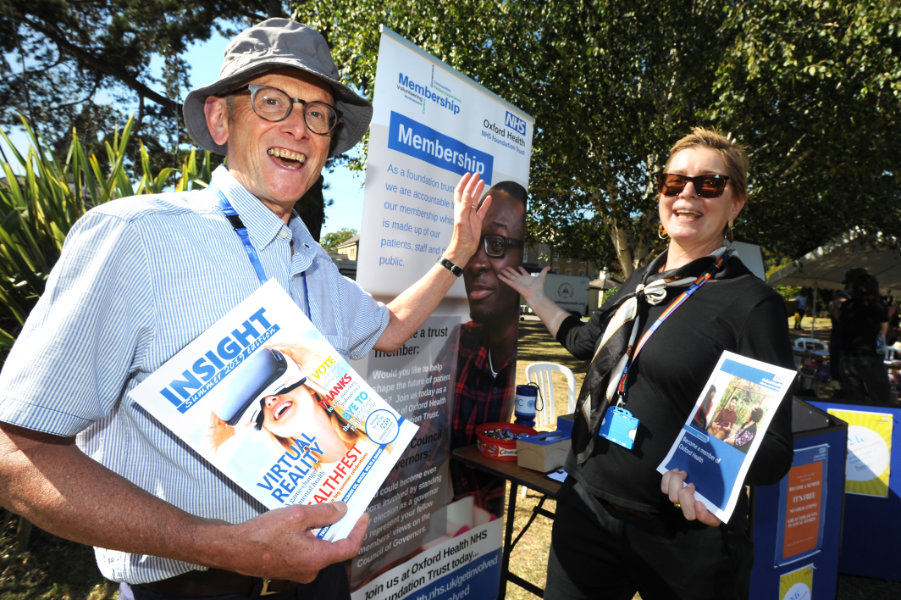 The Oxford Health Charity's Healthfest 2019 at The Warneford Hospital, Oxford.