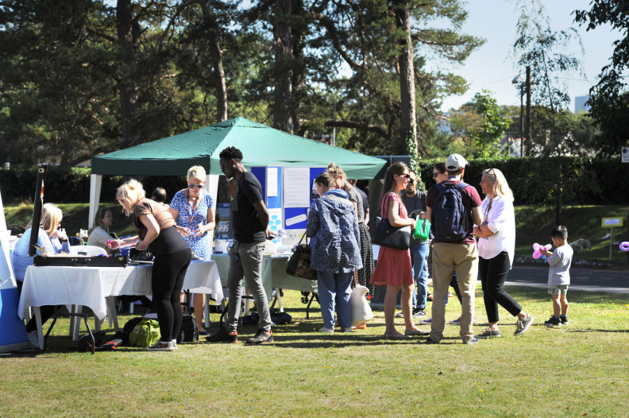 The Oxford Health Charity's Healthfest 2019 at The Warneford Hospital, Oxford.