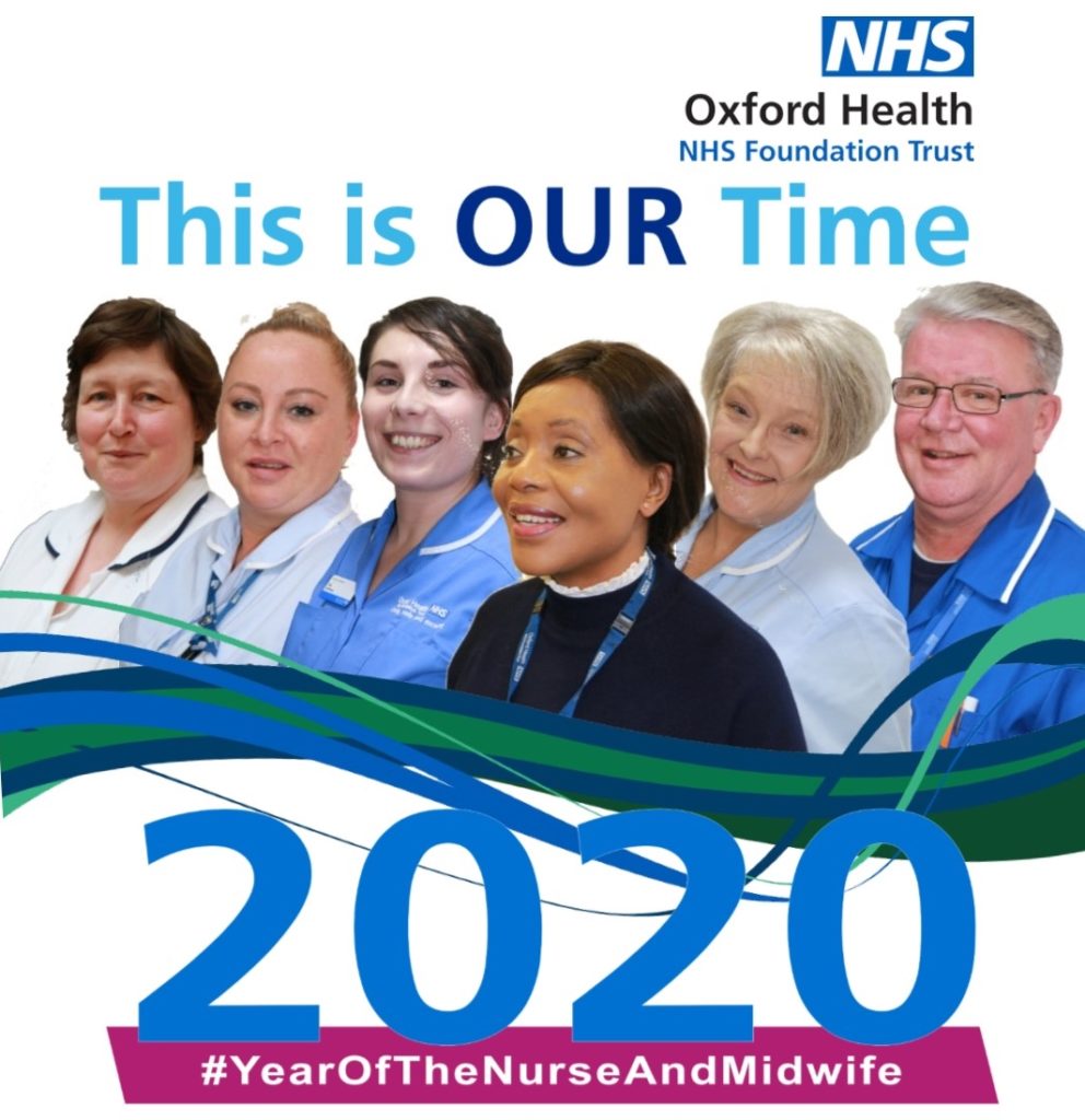 Oxford Health Branding for Year of the Nurse 2020