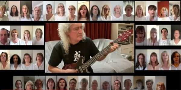 WOAPA performs with Queen’s Brian May