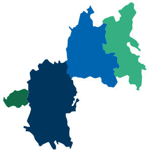 Map of the areas we serve