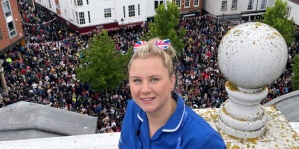 Image related to Crumbs! District nurse takes part in historic jubilee event