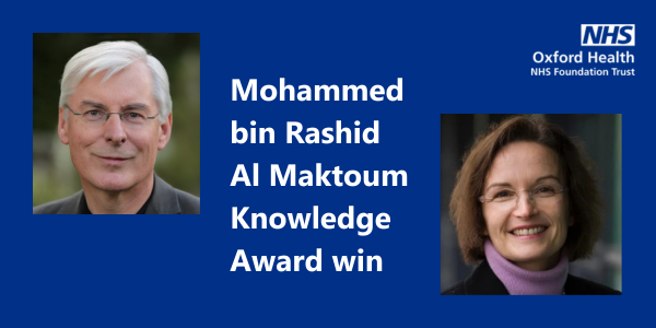Image related to First ever Mohammed bin Rashid Al Maktoum Knowledge Award win for mental health