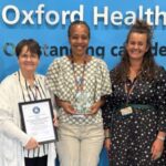 Buckinghamshire Experience & Involvement Team win April’s Exceptional People Team Award