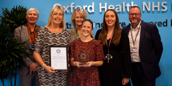 Image related to Bucks CAMHS Community Eating Disorder Team, Aylesbury win July’s Exceptional People Team Award