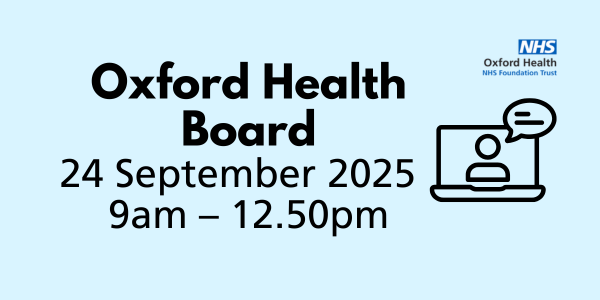 Image related to Trust Board meeting in public – 24 September 2025