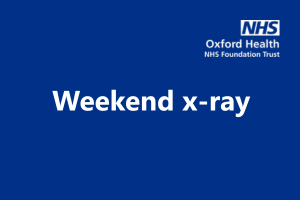 Image related to Witney X-Ray closed Saturday 25 October